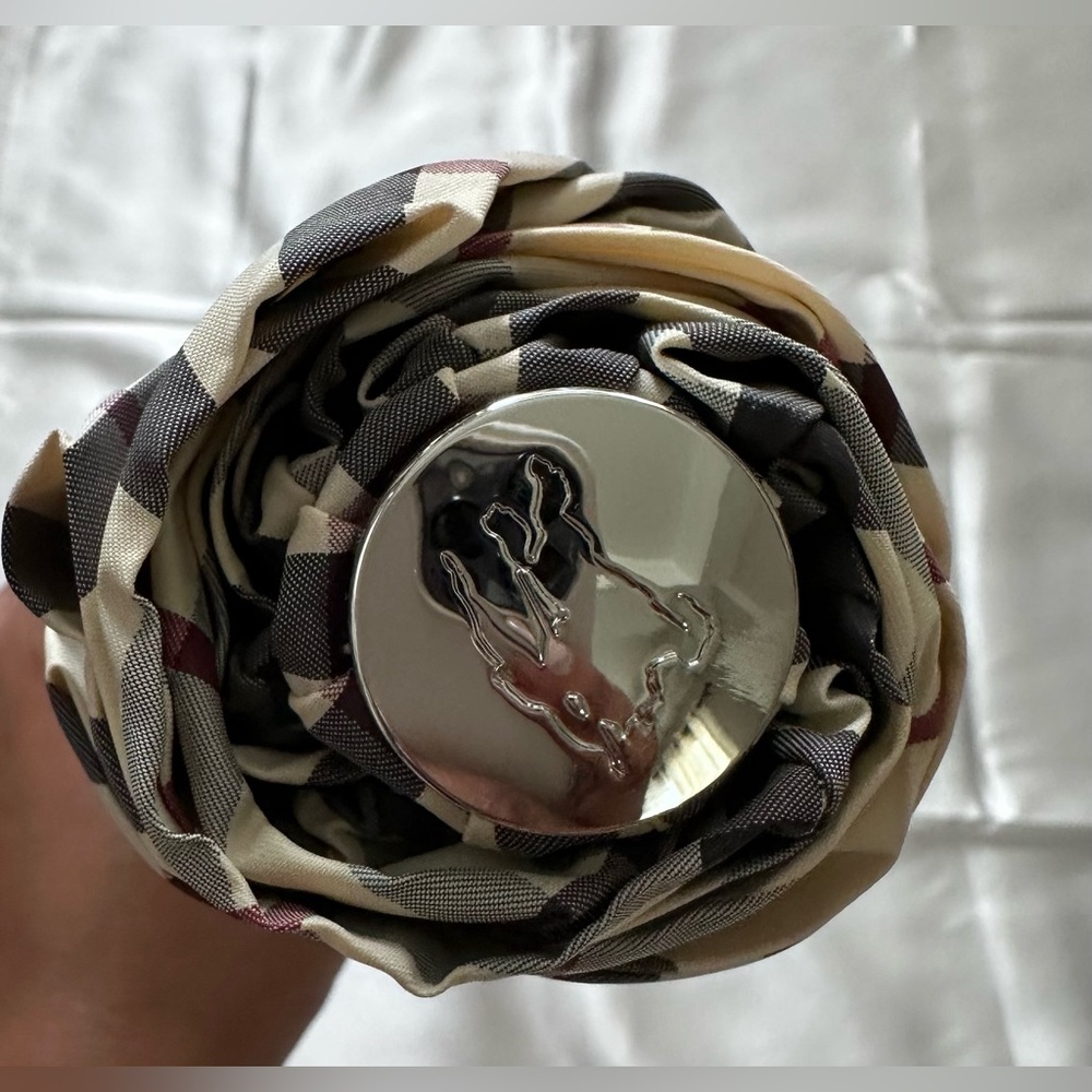 BURBERRY CHECK FOLDING UMBRELLA - Picture 6 of 7